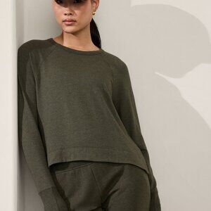 Athleta Coaster Luxe NWT Recover High Hip Sweatshirt